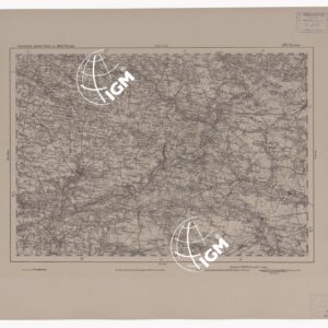 SPECIAL KARTE VON MITTEL EUROPA - PROVINS F 503