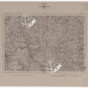 SPECIAL KARTE VON MITTEL EUROPA - NANCY F 506