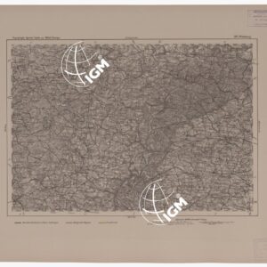 SPECIAL KARTE VON MITTEL EUROPA - PFALZBURG F 507