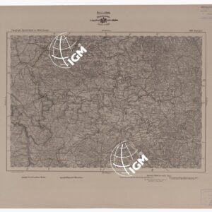 SPECIAL KARTE VON MITTEL EUROPA - STUTTGART F 509