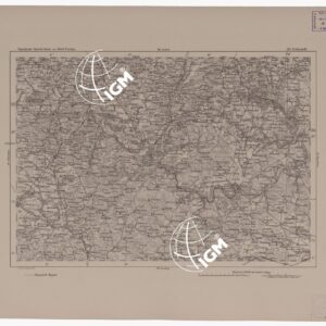 SPECIAL KARTE VON MITTEL EUROPA - EICHSTADT F 511