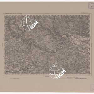 SPECIAL KARTE VON MITTEL EUROPA - REGENSBURG F 512