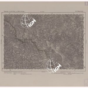 SPECIAL KARTE VON MITTEL EUROPA - WINTERBERG F 514