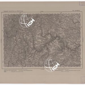 SPECIAL KARTE VON MITTEL EUROPA - WAIDHOFEN F 516