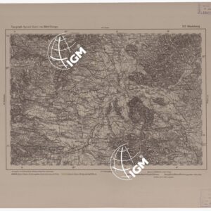 SPECIAL KARTE VON MITTEL EUROPA - NIKOLSBURG F 517