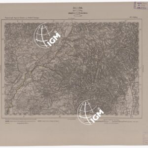 SPECIAL KARTE VON MITTEL EUROPA - GODING F 518