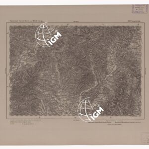 SPECIAL KARTE VON MITTEL EUROPA - TRENTSCHIN F 519