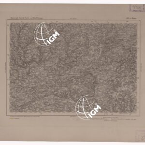 SPECIAL KARTE VON MITTEL EUROPA - LE MANS F 529