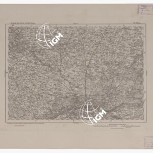 SPECIAL KARTE VON MITTEL EUROPA - ORLEANS F 531