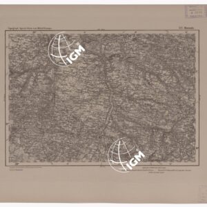 SPECIAL KARTE VON MITTEL EUROPA - MONTARGIS F 532