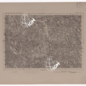 SPECIAL KARTE VON MITTEL EUROPA - BAR SUR AUBE F 534