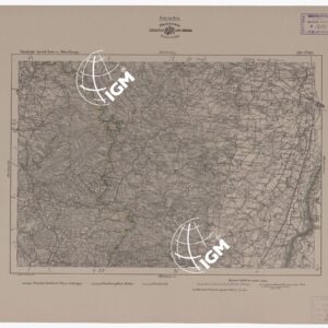 SPECIAL KARTE VON MITTEL EUROPA - ST. DIE' F 537