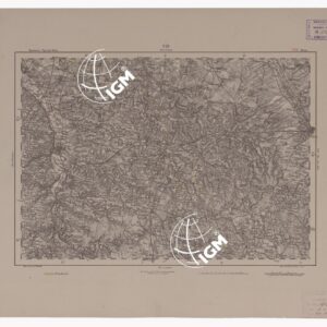 SPECIAL KARTE VON MITTEL EUROPA - SENS F 533