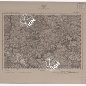 SPECIAL KARTE VON MITTEL EUROPA - TUBINGEN F 539