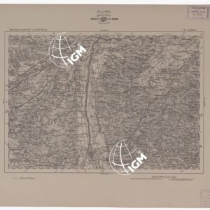 SPECIAL KARTE VON MITTEL EUROPA - ANGSBURG F 541