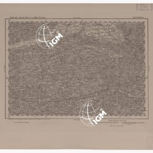 SPECIAL KARTE VON MITTEL EUROPA - VILSHOFEN F 543