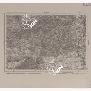 SPECIAL KARTE VON MITTEL EUROPA - KORNEUBURG F 547