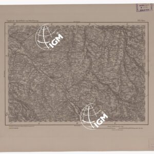 SPECIAL KARTE VON MITTEL EUROPA - GIEN F 562