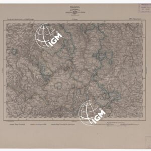 SPECIAL KARTE VON MITTEL EUROPA - SI.G.M. ARINGEN F 569