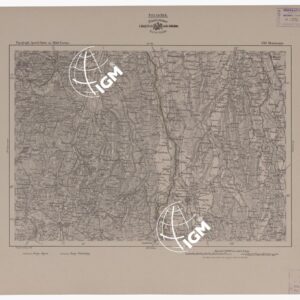 SPECIAL KARTE VON MITTEL EUROPA - HEMMINGEN F 570