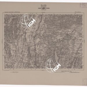 SPECIAL KARTE VON MITTEL EUROPA - LANDSBERG F 571