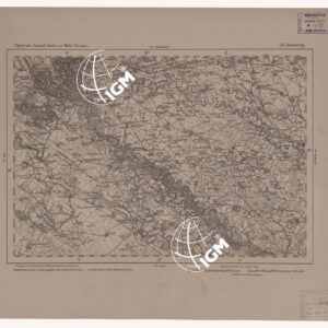 SPECIAL KARTE VON MITTEL EUROPA - PRESSBURG F 578