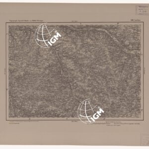 SPECIAL KARTE VON MITTEL EUROPA - LOCHES F 590