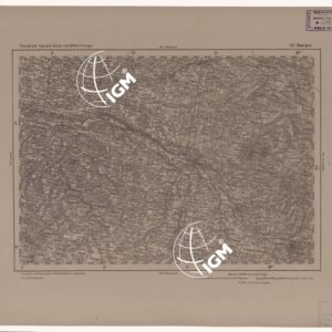 SPECIAL KARTE VON MITTEL EUROPA - BOURGES F 591