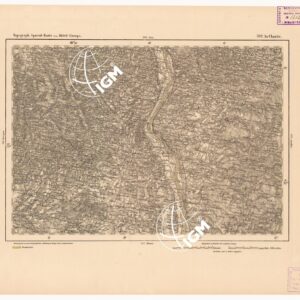 SPECIAL KARTE VON MITTEL EUROPA - LA CHARITE' F 592