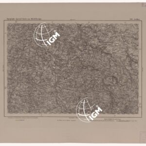 SPECIAL KARTE VON MITTEL EUROPA - AVALLON F 593