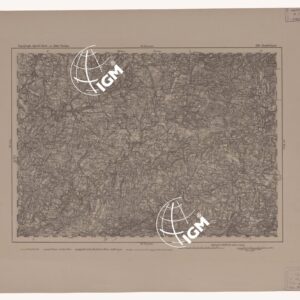 SPECIAL KARTE VON MITTEL EUROPA - MONTBELIARD F 596