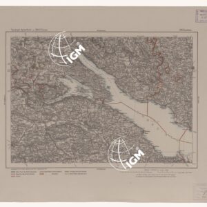 SPECIAL KARTE VON MITTEL EUROPA - KONSTANZ F 599