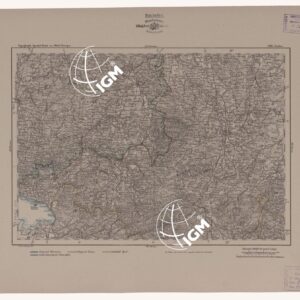 SPECIAL KARTE VON MITTEL EUROPA - LINDAU F 600