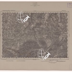 SPECIAL KARTE VON MITTEL EUROPA - FUSSEN F 601