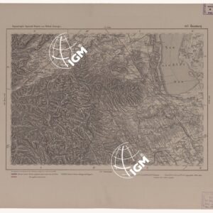 SPECIAL KARTE VON MITTEL EUROPA - ODENBURG F 607