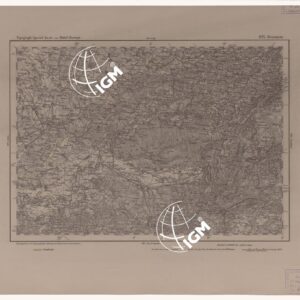 SPECIAL KARTE VON MITTEL EUROPA - BESANCON F 625