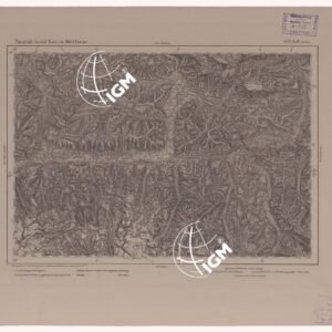 SPECIAL KARTE VON MITTEL EUROPA - ZELL AM SEE F 633