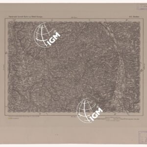 SPECIAL KARTE VON MITTEL EUROPA - MOULINS F 652