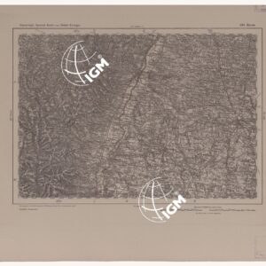 SPECIAL KARTE VON MITTEL EUROPA - MACON F 684