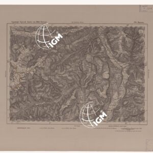 SPECIAL KARTE VON MITTEL EUROPA - BOTZEN F 691