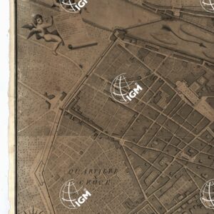 PIANTA DELLA CITTA' DI FIRENZE RILEVATA ESATTAMENTE NELL'ANNO 1783 E DEDICATA A S.A.R. PIETRO LEOPOLDO P. R.DI UNGH. E DI BOE. E GRANDUCA DI TOSCANA.