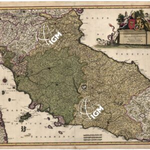 STATUS ECCLESIASTICUS ET MAGNUS DUCATUS THOSCANAE... (Stato Ecclesiastico - Toscana)