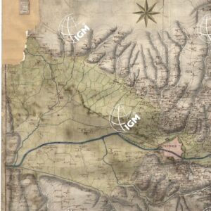 PIANTA DEI CONTORNI DELLA CITTA' DI FIRENZE