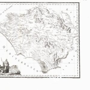 CARTA DELLA CAMPAGNA DI ROMA. ROMA MDCCCII