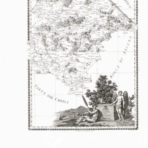 CARTA DEL DUCATO DI URBINO. ROMA MDCCCIII