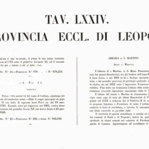 L'Atlante del Petri - Parte II Tavole LXXIV -PROVINCIA ECCLESIASTICA DI LEOPOLI RITO LATINO NELL'IMPERO AUSTRIACO.