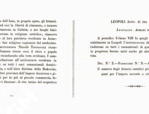 L'Atlante del Petri - Parte II Tavola LXXV - PROVINCIE ECCLESIASTICHE DI LEOPOLI E FOGARAS ED ALTRE DIOCESI DI RITO GRECO.
