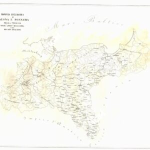 L'Atlante del Petri - Parte II Tavole LXXXII -PROVINCIA ECCLESIASTICA DI GNESNA E POSNANIA NELLA PRUSSIA VICAR.TI APOST.CI DI SASSONIA E DEI DUCATI ANALTINI.