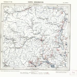 CARTA IDROGRAFICA DEL REGNO D'ITALIA - Foglio 30 - Varallo