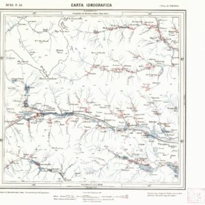 CARTA IDROGRAFICA DEL REGNO D'ITALIA - Foglio 55 - Susa